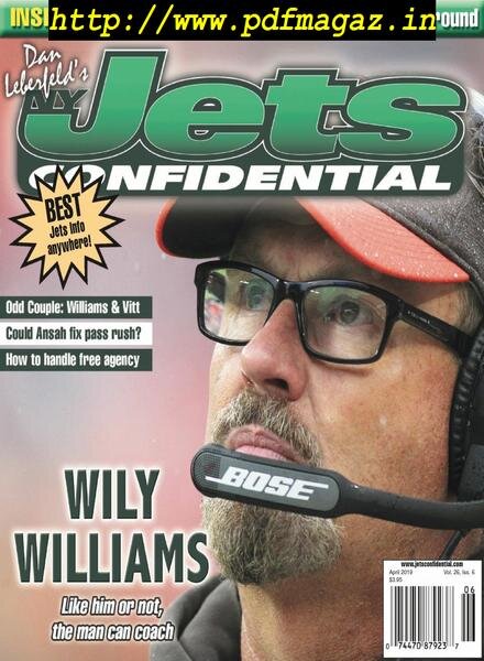NY Jets Confidential – February 2019 Cover