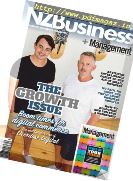 NZBusiness+Management – March 2019 Cover
