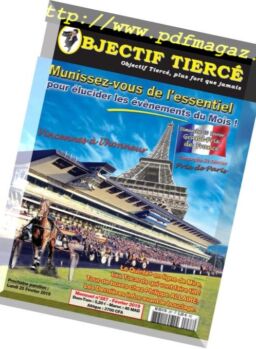 Objectif Tierce – fevrier 2019