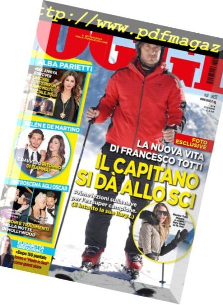 Oggi – 07 marzo 2019 Cover