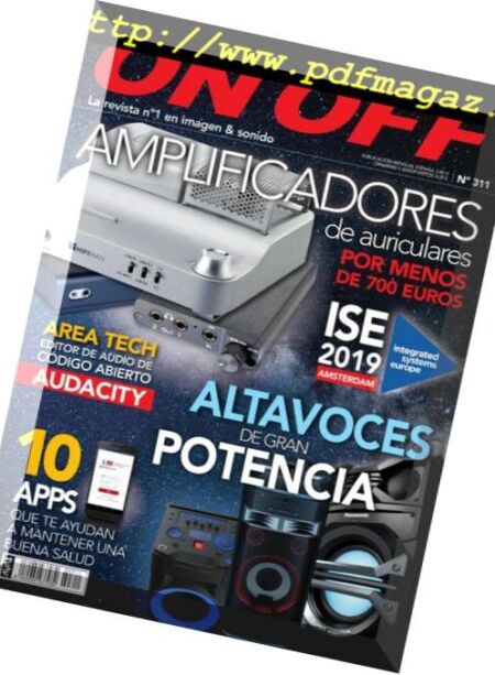 On Off Magazine – marzo 2019 Cover