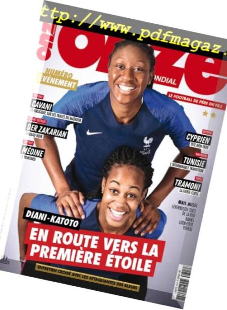 Onze Mondial – Fevrier 2019 Cover