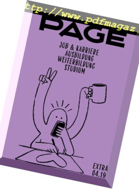 Page Extra – April 2019 Cover