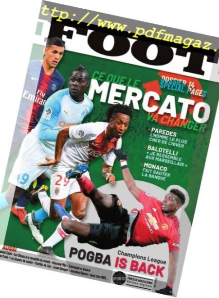 Planete Foot – mars 2019 Cover