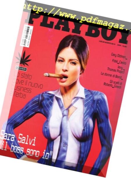 Playboy Italy – Luglio-Agosto 2014 Cover