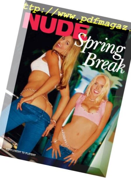 Playboy’s Nude Spring Break – 2004 Supplement Cover
