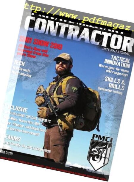 Private Military Contractor International – March 2019 Cover