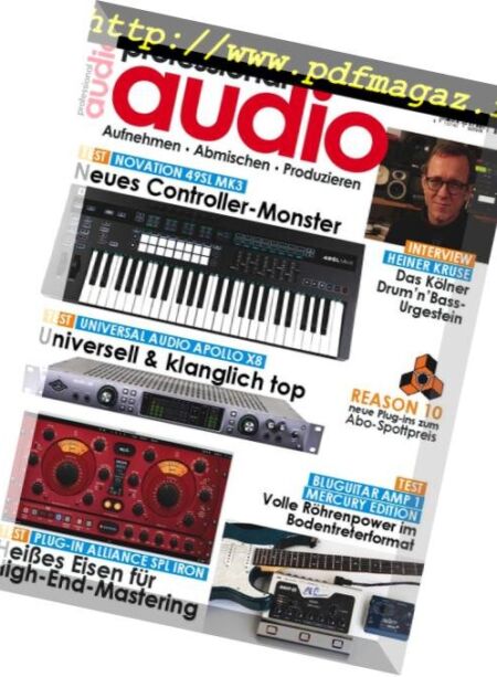Professional Audio – Februar 2019 Cover
