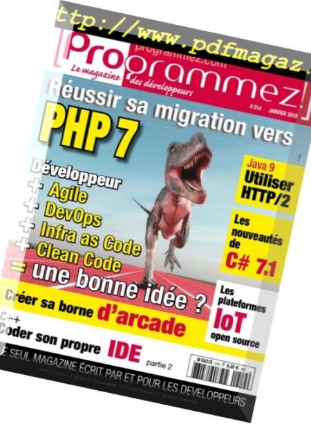 Programmez! – janvier 2018 Cover
