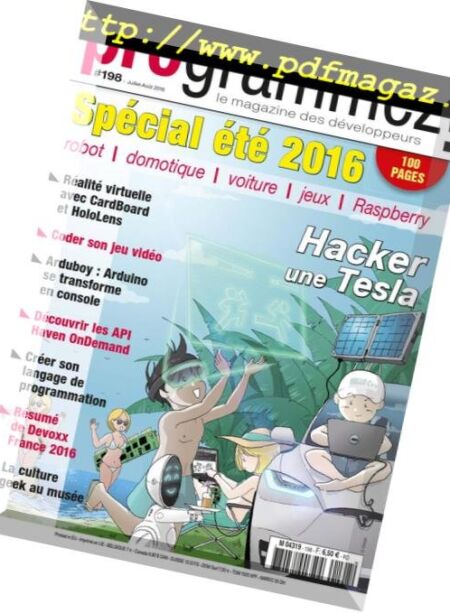 Programmez! – juillet 2016 Cover