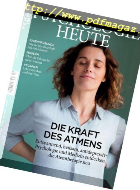 Psychologie Heute – April 2019 Cover