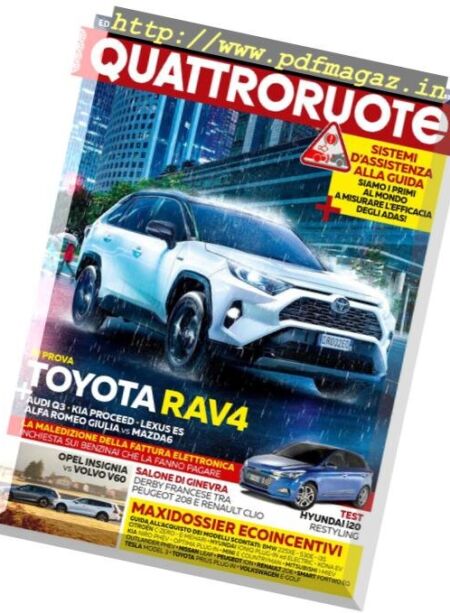 Quattroruote Italia – marzo 2019 Cover