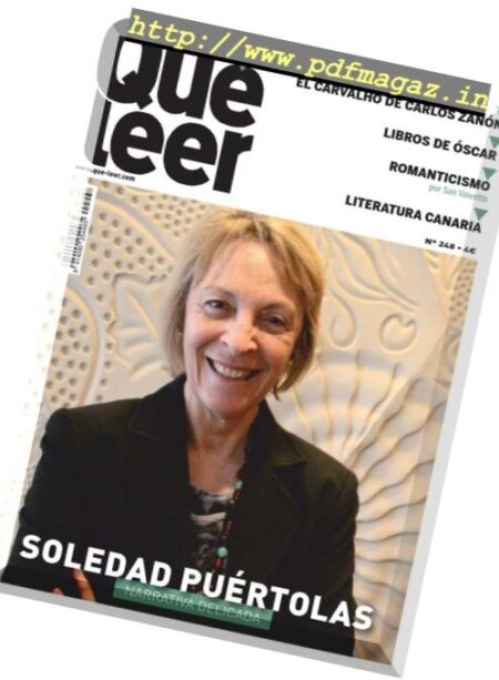 Que leer – febrero 2019 Cover