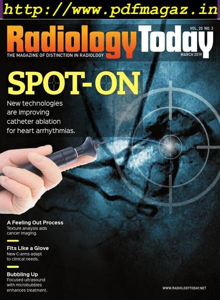 Radiology Today – March 2019 Cover