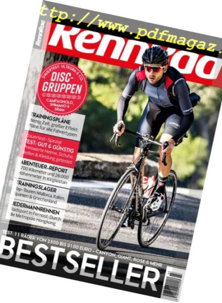 RennRad – Marz 2019 Cover