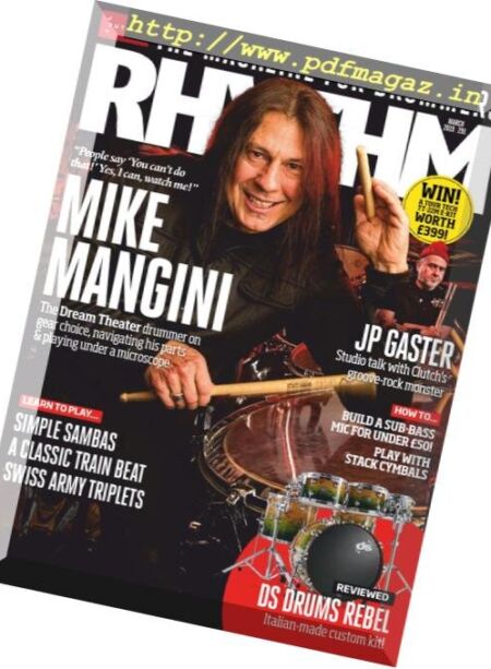 Rhythm – March 2019 Cover