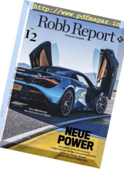 Robb Report Germany – April 2019