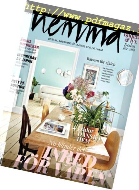 Rum Hemma – mars 2019 Cover