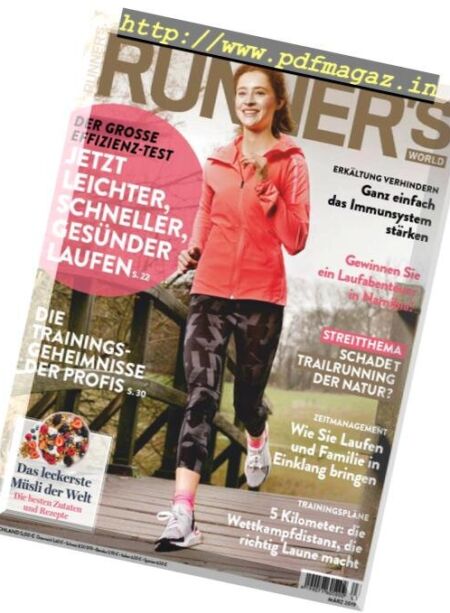 Runner’s World Germany – Marz 2019 Cover