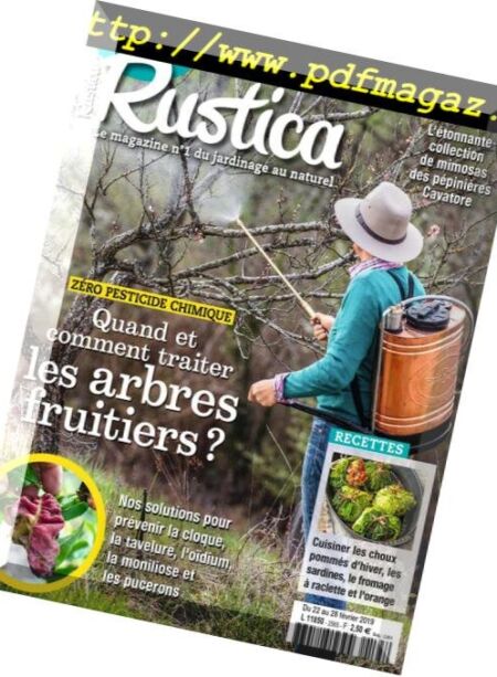 Rustica – 22 fevrier 2019 Cover