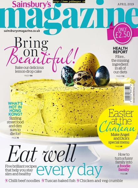 Sainsbury’s Magazine – April 2019 Cover