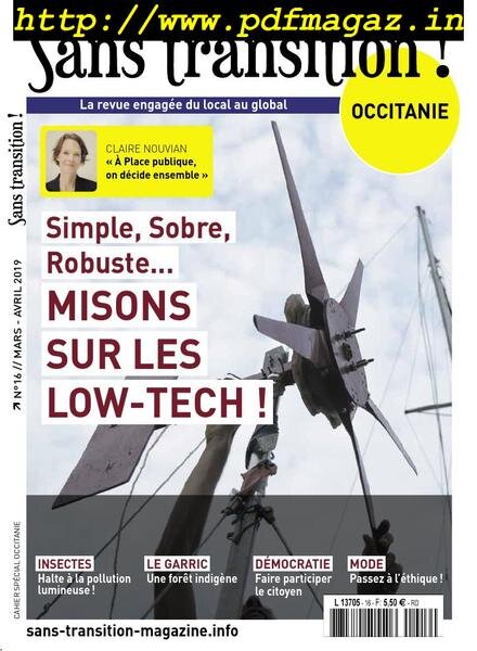 Sans Transition ! Occitanie – 14 mars 2019 Cover