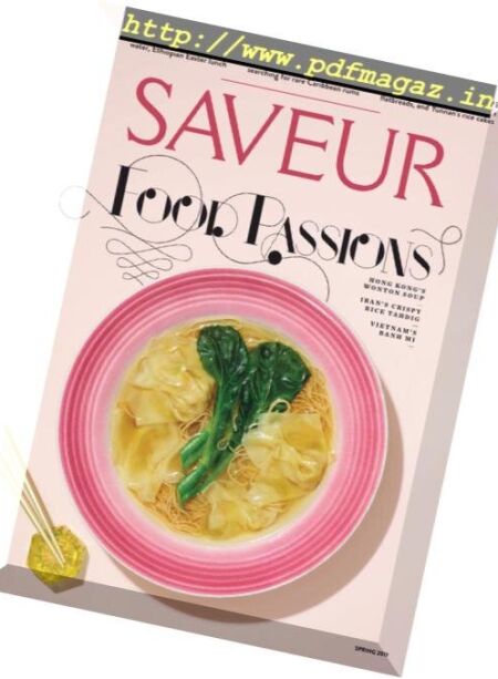 Saveur – February 2019 Cover