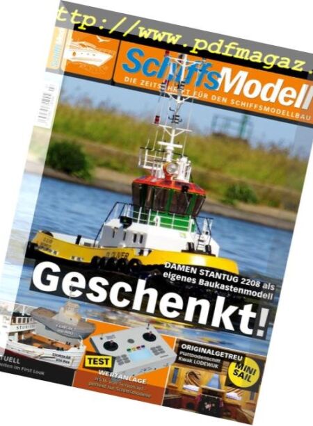 Schiffsmodell – Marz 2019 Cover
