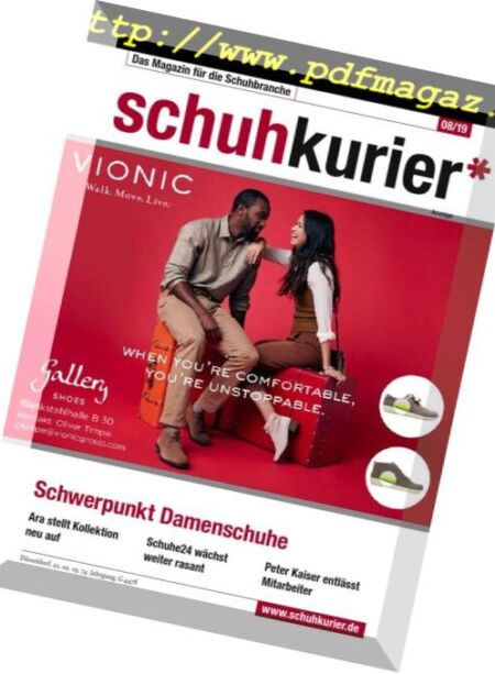 schuhkurier – 20 Februar 2019 Cover