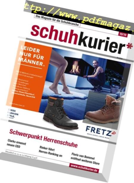 schuhkurier – 28 Februar 2019 Cover