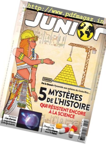Science & Vie Junior – mars 2019 Cover