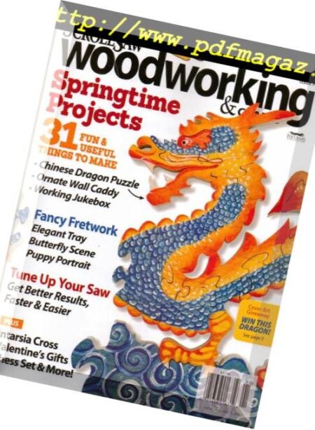 ScrollSaw Woodworking & Crafts – Spring 2019 Cover