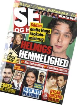 SE og HoR – 13 marts 2019