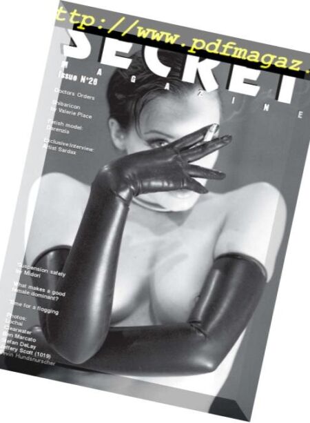 SECRET Magazine – Issue 26 Cover