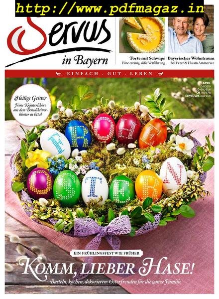 Servus in Bayern – April 2019 Cover
