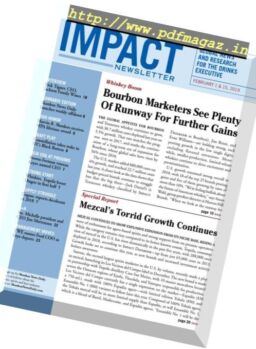Shanken’s Impact Newsletter – February 2019