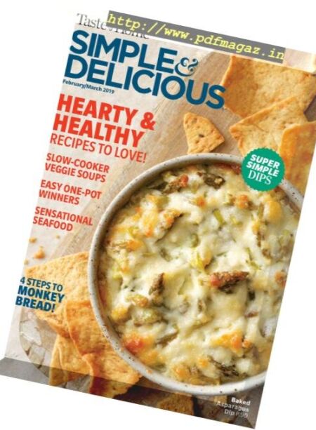 Simple & Delicious – February-March 2019 Cover