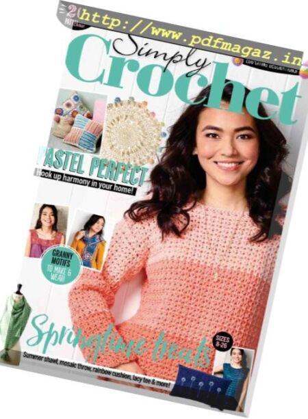 Simply Crochet – August 2019 Cover