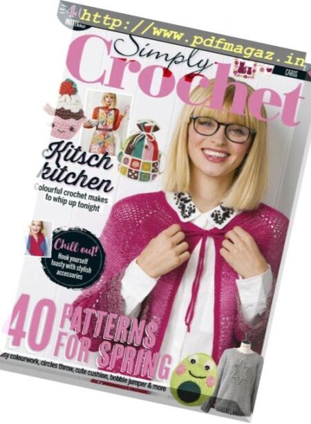 Simply Crochet – July 2019 Cover