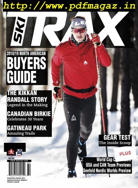 SkiTrax – Annual 2018-2019 Cover