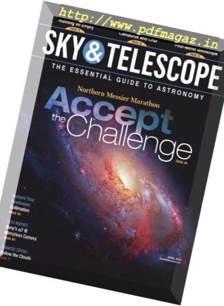 Sky & Telescope – April 2019 Cover