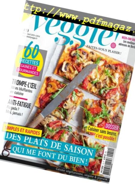 Slowly Veggie France – Mars-Avril 2019 Cover