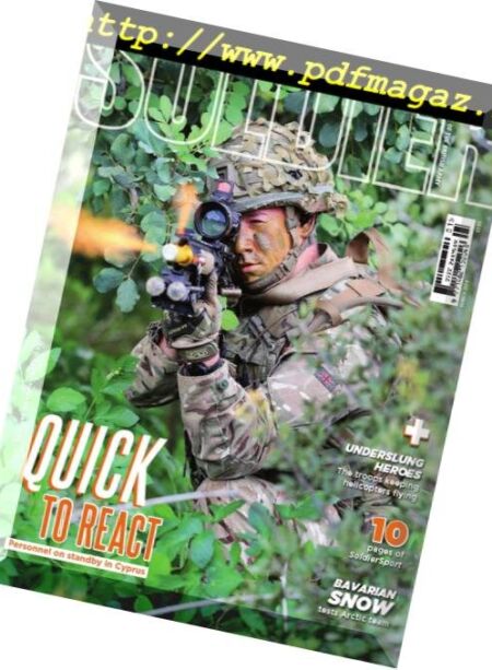 Soldier – March 2019 Cover