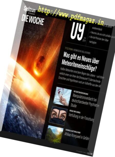 Spektrum Die Woche – 01 Marz 2019 Cover