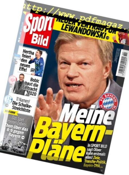 Sport Bild – 06 Marz 2019 Cover