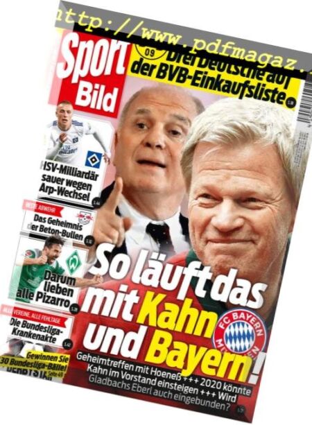 Sport Bild – 20 Februar 2019 Cover