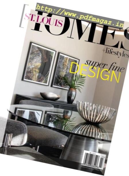St Louis Homes & Lifestyles – March 2019 Cover