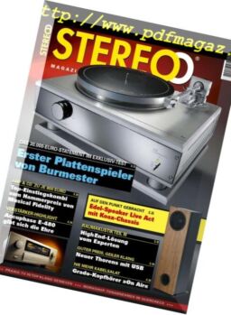 Stereo – Marz 2019