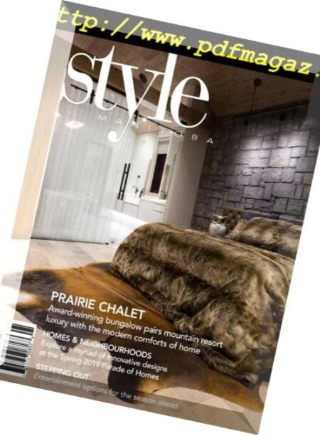 Style Manitoba – Spring 2019 Cover