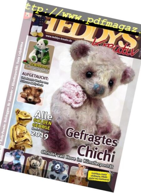 Teddys Kreativ – Februar 2019 Cover